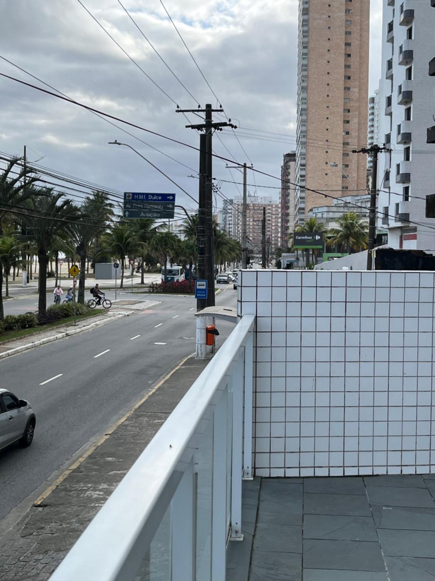 Apartamento Vista Para Praia Praia Grande (Santos) Exterior foto