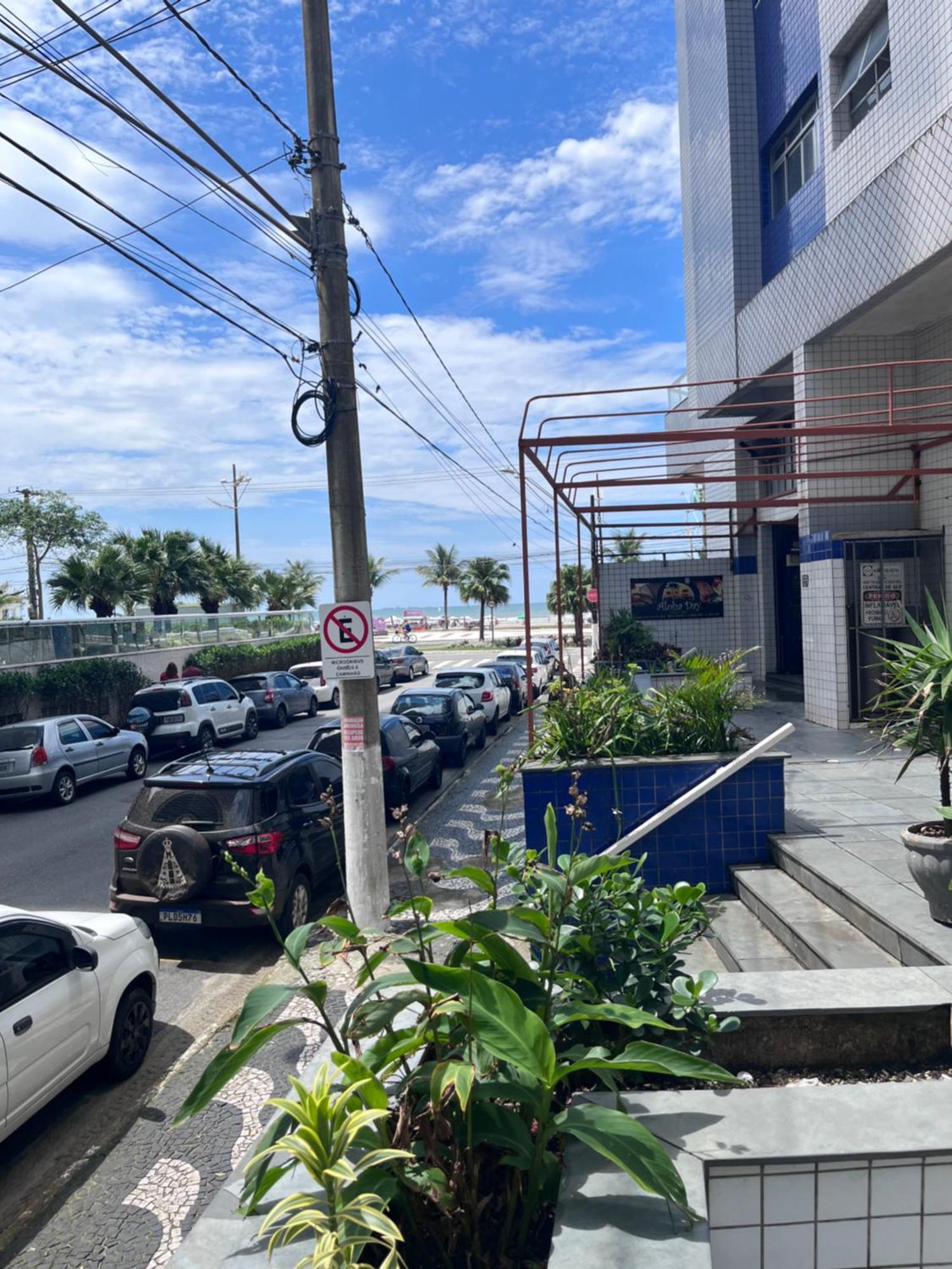 Apartamento Vista Para Praia Praia Grande (Santos) Exterior foto